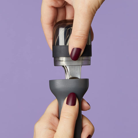 ZOKU portable travel cutlery compact in a small bag
