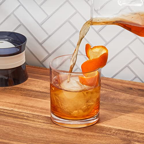 ZOKU stackable ice-sphere mold 2.5-inch red keeps drinks colder longer
