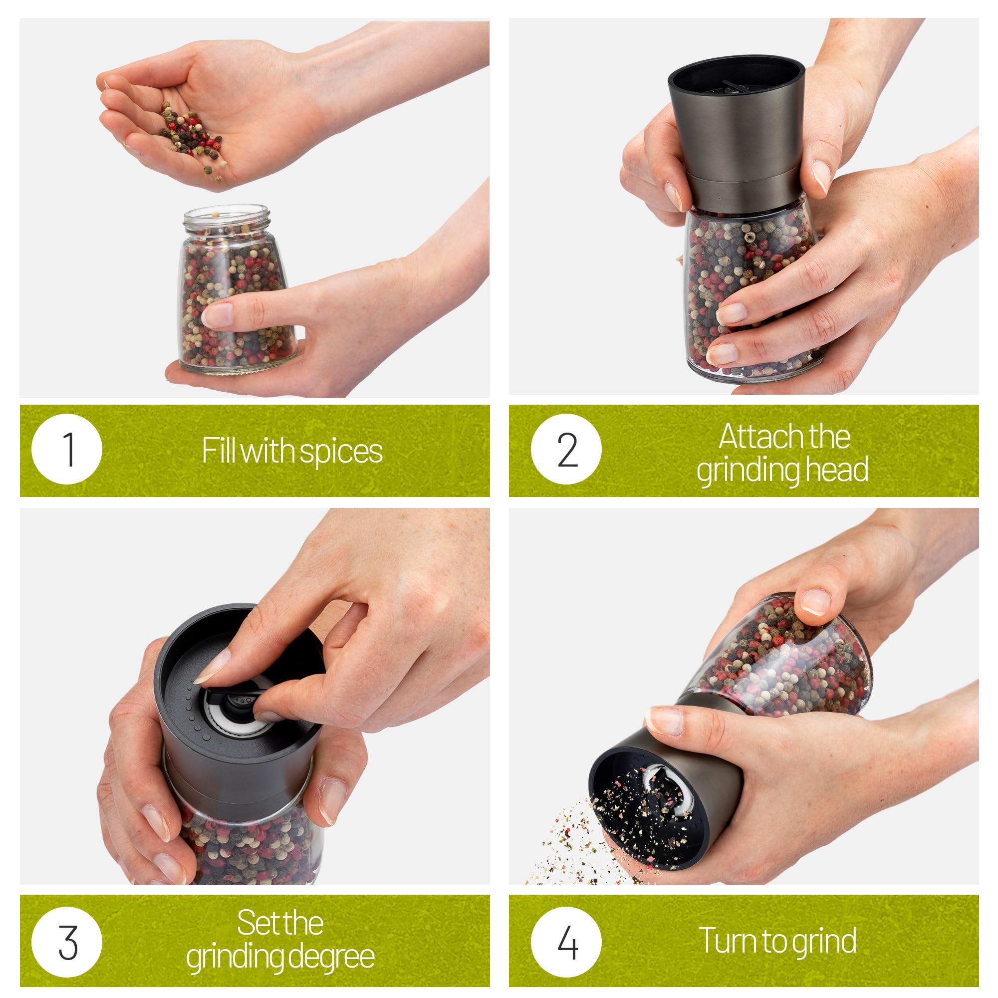 ZOLMER premium airtight lid feature photo communicates aroma preservation for longer-lasting flavors.