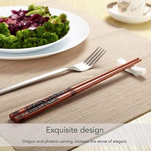 ZOMCHAIN chopsticks with holder and cloth bag convenient at home or travel.