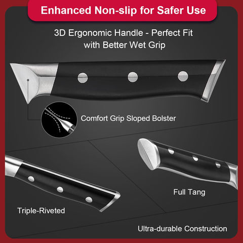 Zongchuan full tang balance provides even weight distribution for control