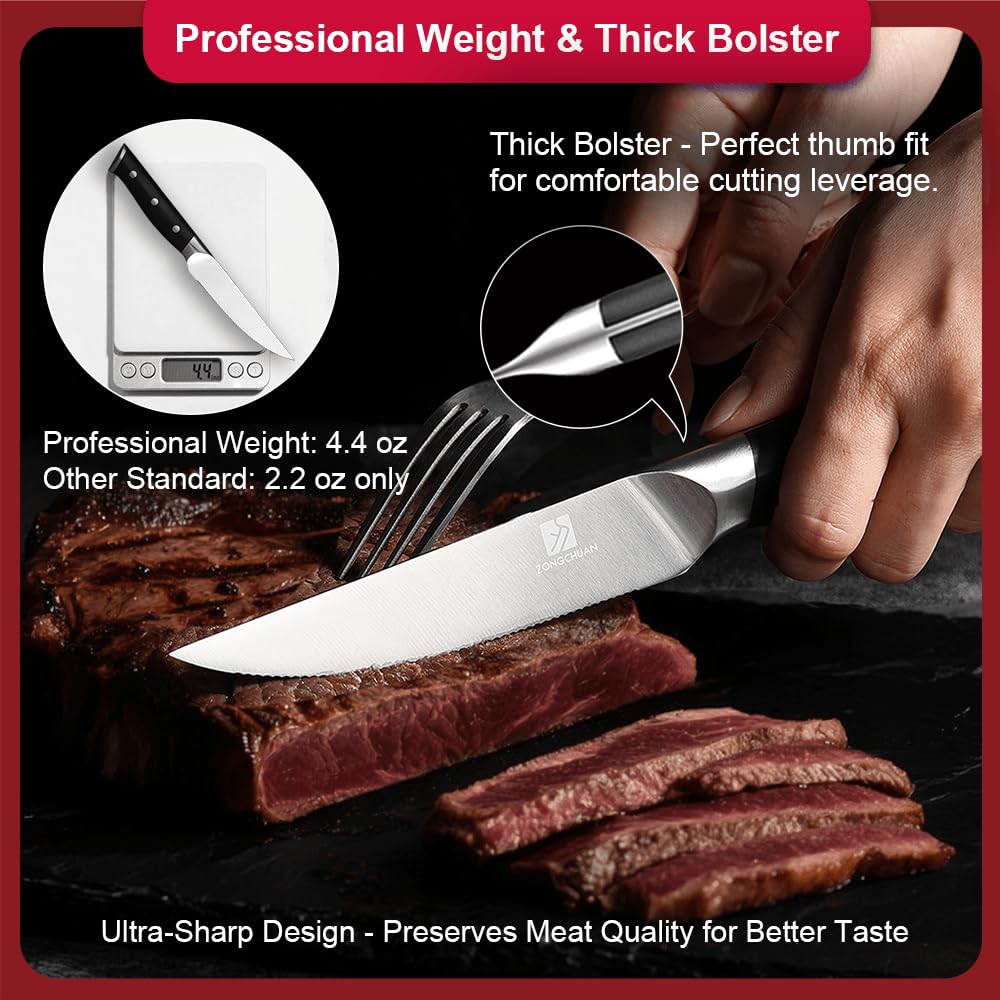 Zongchuan gift box presents a premium knife set for gifting