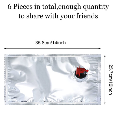 Zonon wine purse refill bag demonstrating pour valve and seal