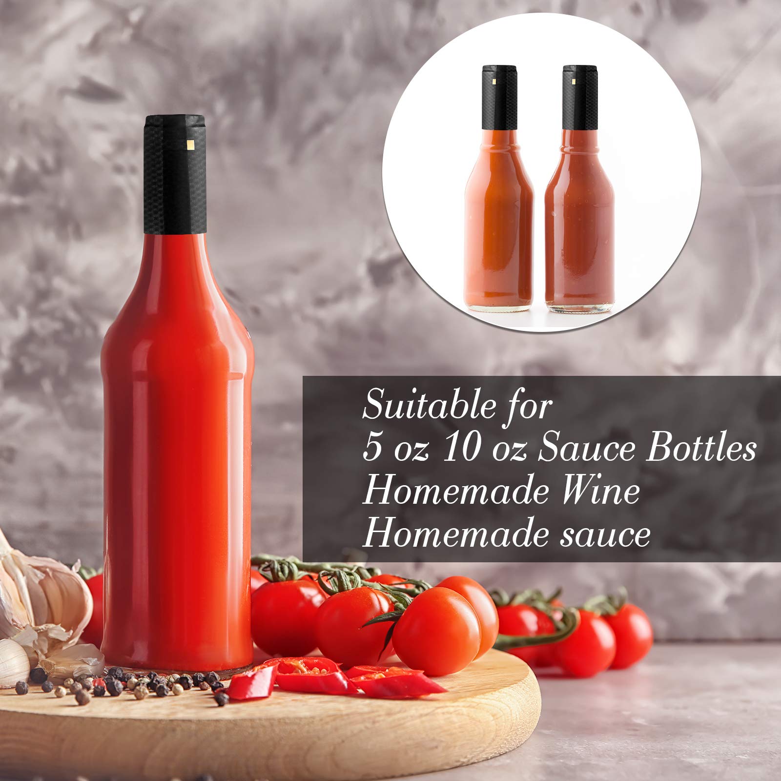 Zonon 200-piece pack ideal for bottling multiple bottles and gifts.