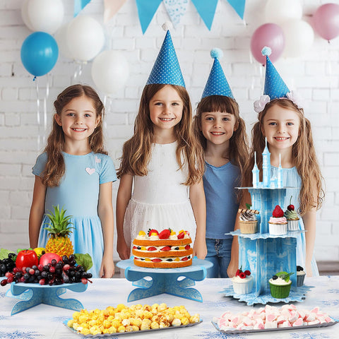 Zopeal winter party setup enhances photos and dessert presentation.