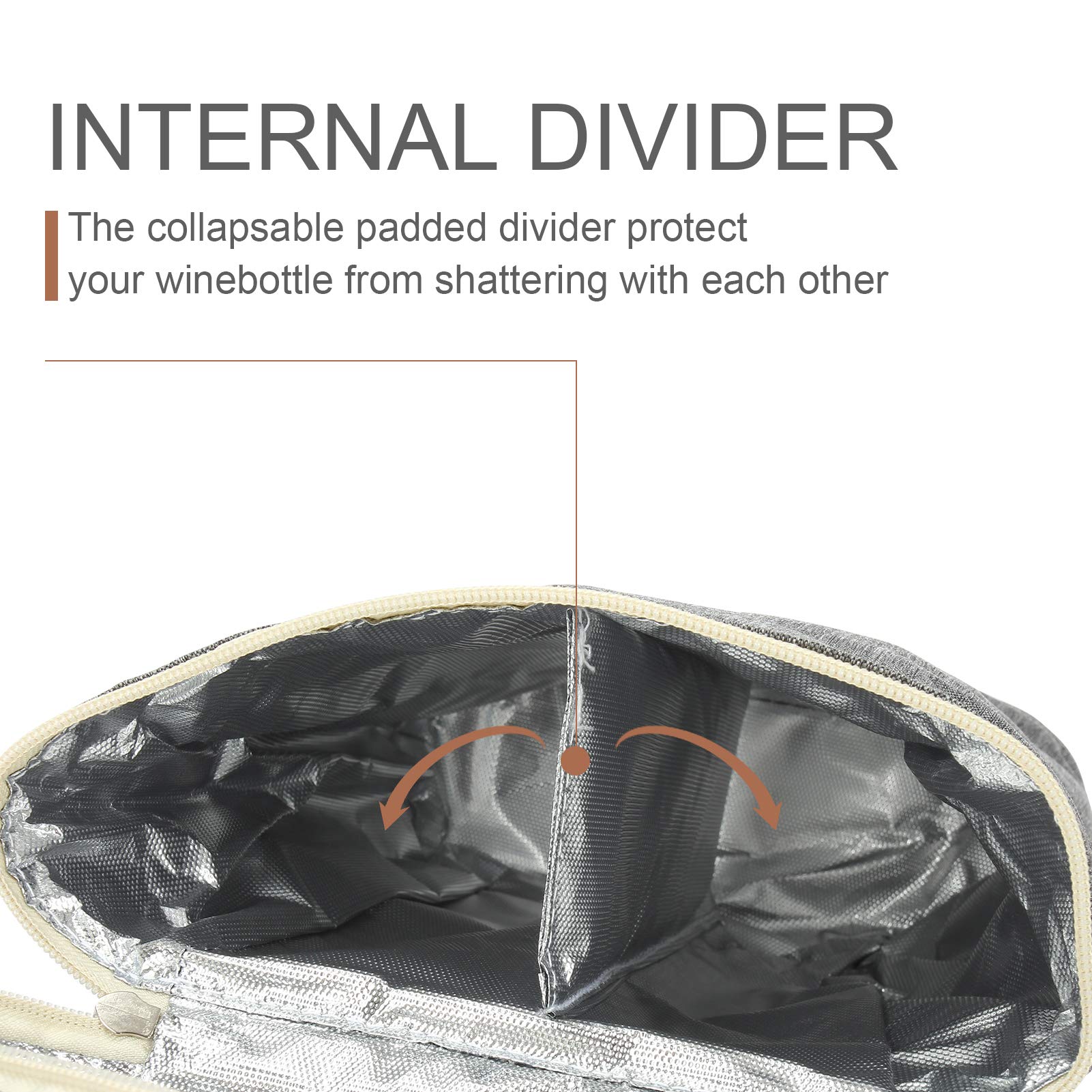 ZORMY gift-ready wine tote ideal for picnics and gifting.