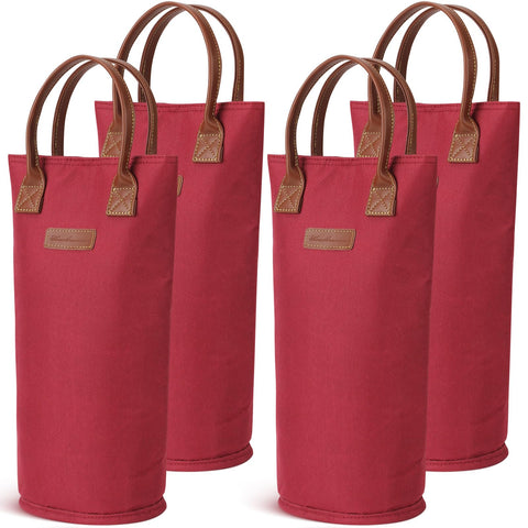 ZORMY insulated wine carrier with handle for easy transport and reliable temperature control