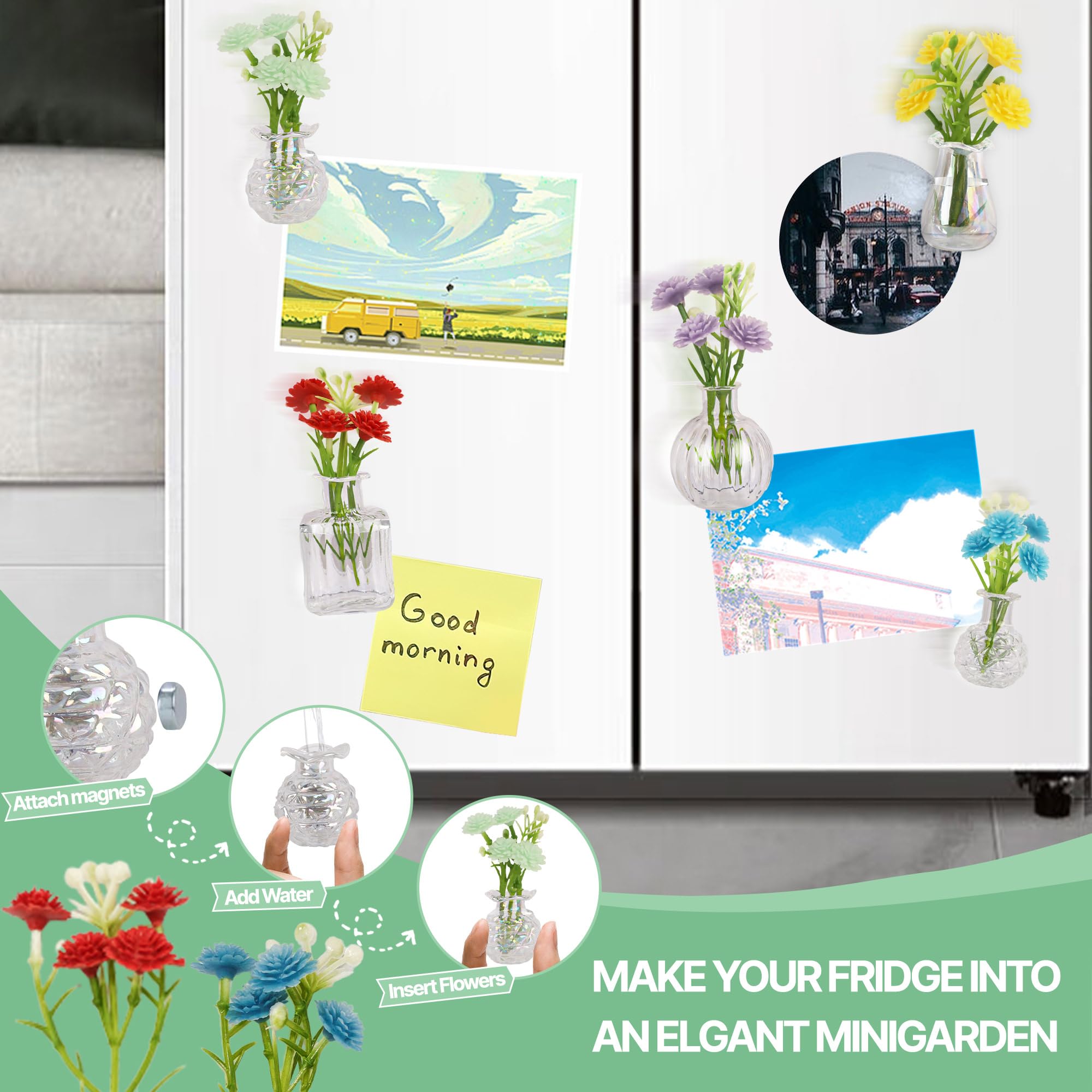 ZOYVUX gift packaged decor magnets for housewarming or birthdays