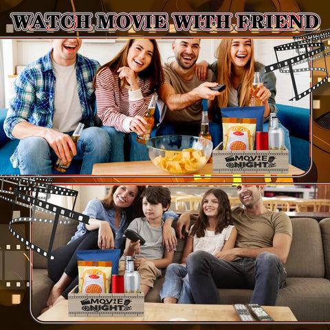 ZQUDBF gift-ready movie lover tray is ideal for holidays and gifts.