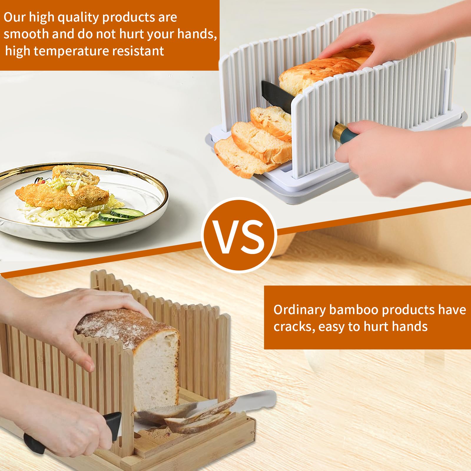 ZQZXD Foldable cutter enables compact storage after slicing