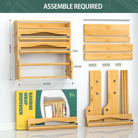 Zri Bamboo easy assembly with instructions for quick setup.