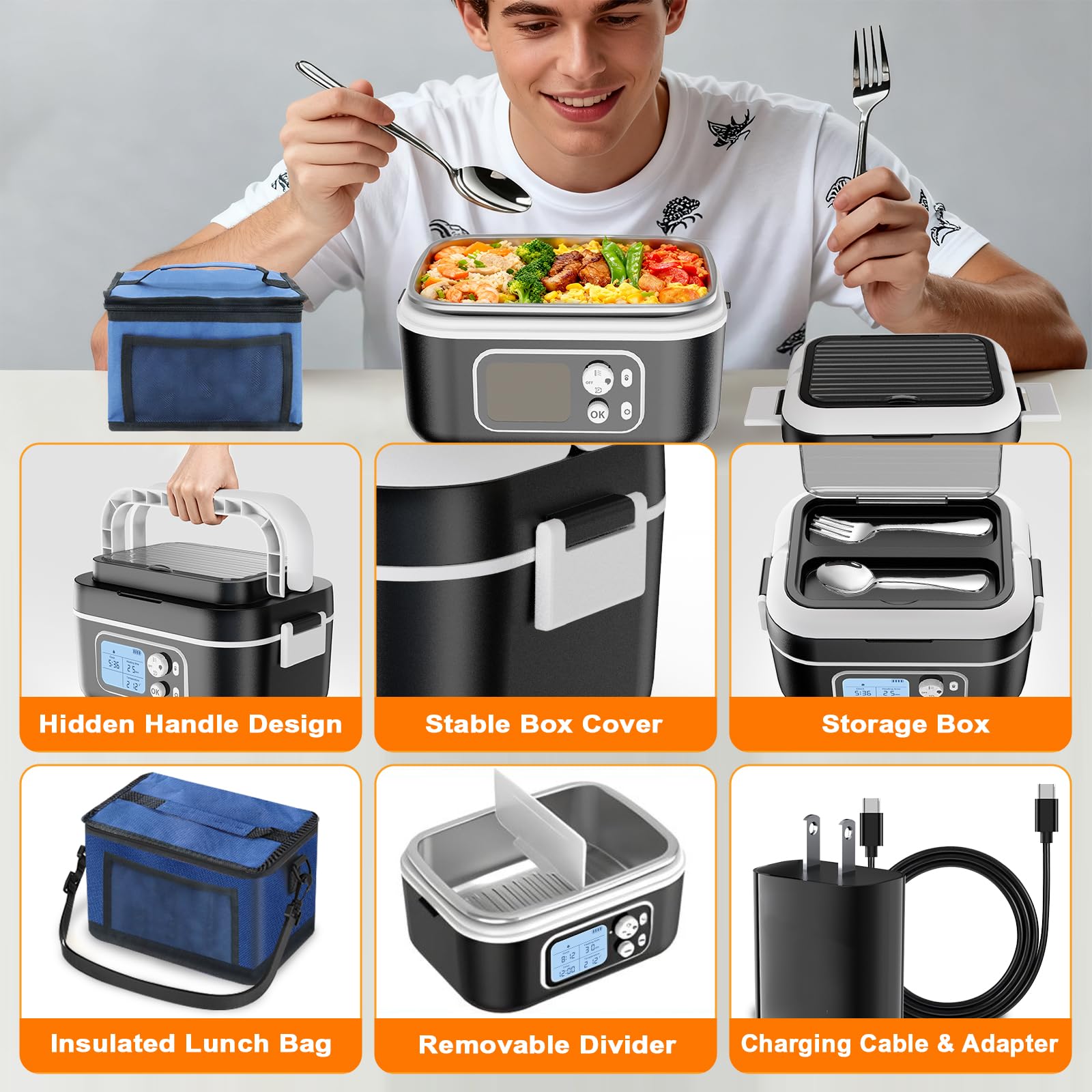 ZRYBOMY dishwasher safe components for quick cleanup