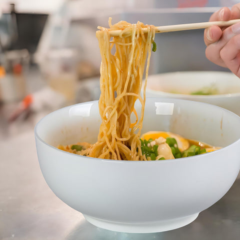Zscera dishwasher-safe soup bowls for easy cleanup after family meals.