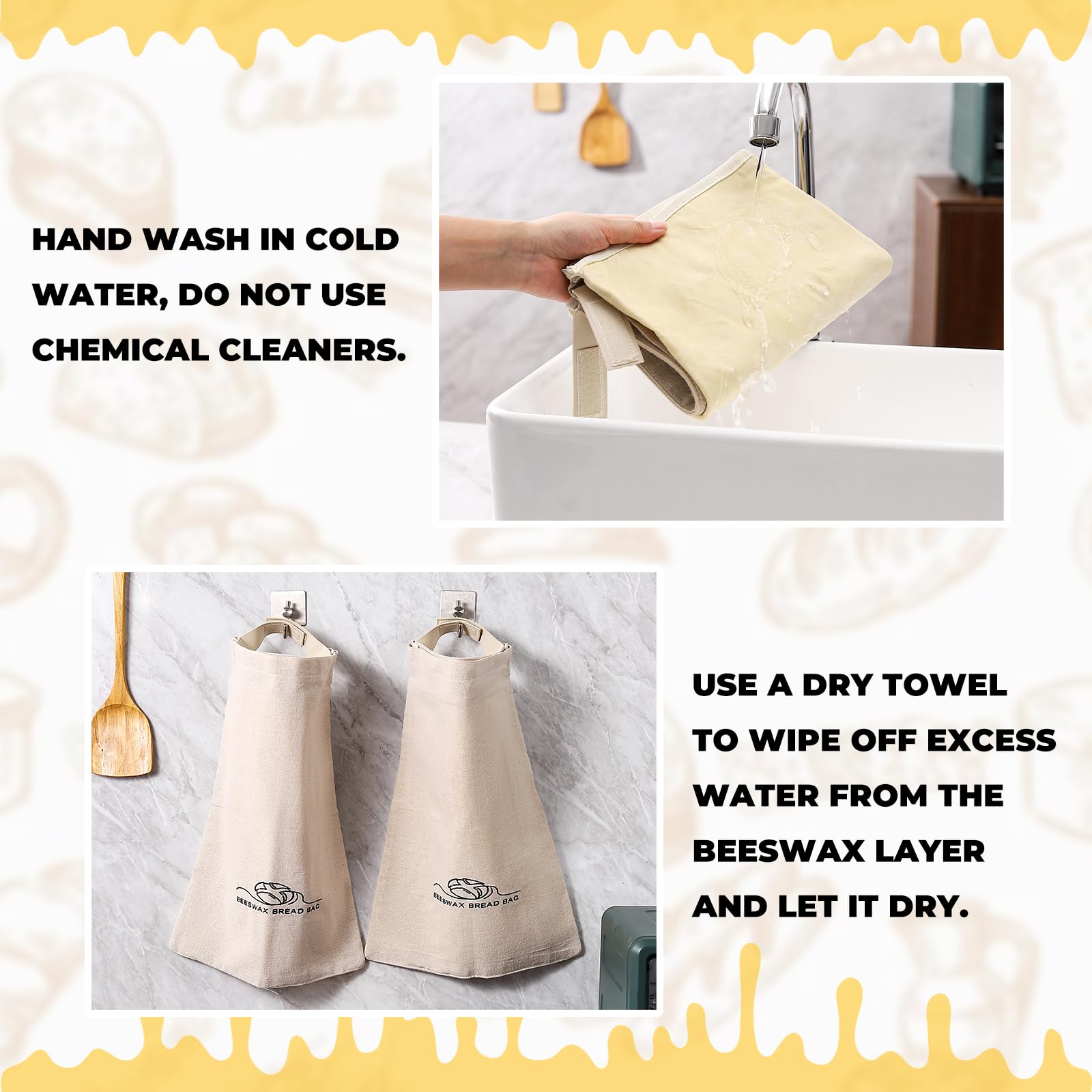 ZSHLXM compostable beeswax component supports eco-friendly disposal.