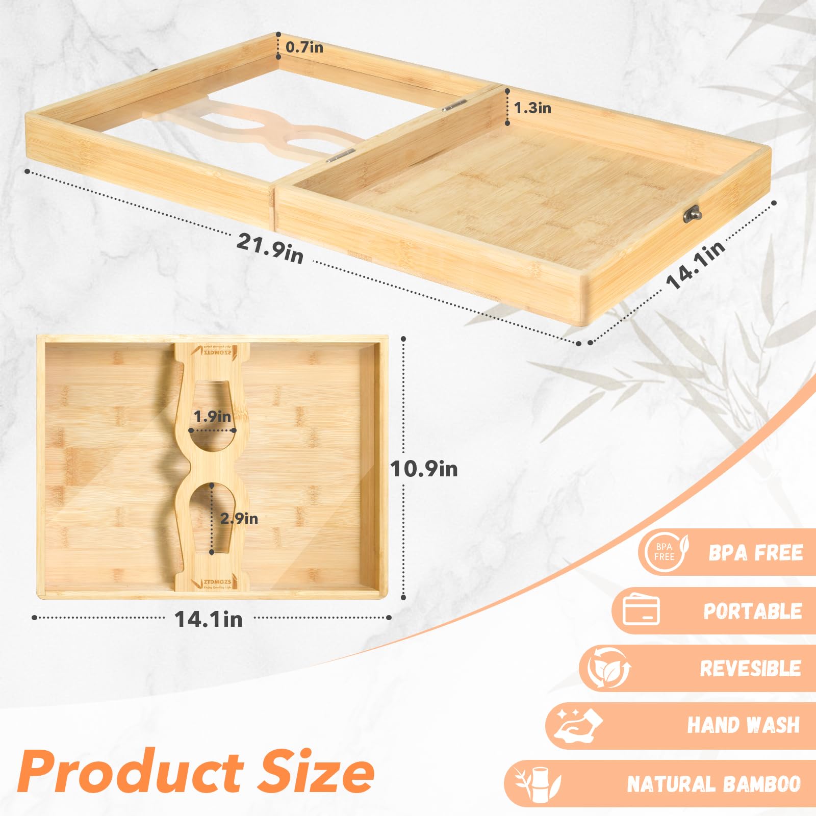 ZTDMGZS charcuterie board integrated lock keeps food secure while traveling