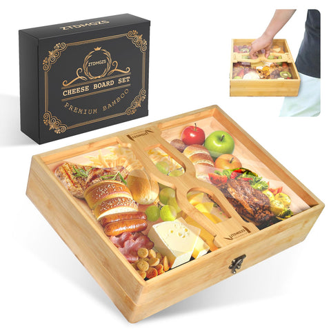 ZTDMGZS charcuterie board lid extralarge offers spacious display for gatherings