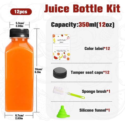 ztarraum 12oz bottle with label included for easy customization