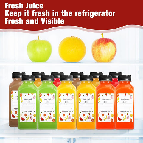 ztarraum 12-pack juice bottles convenient for batch beverages