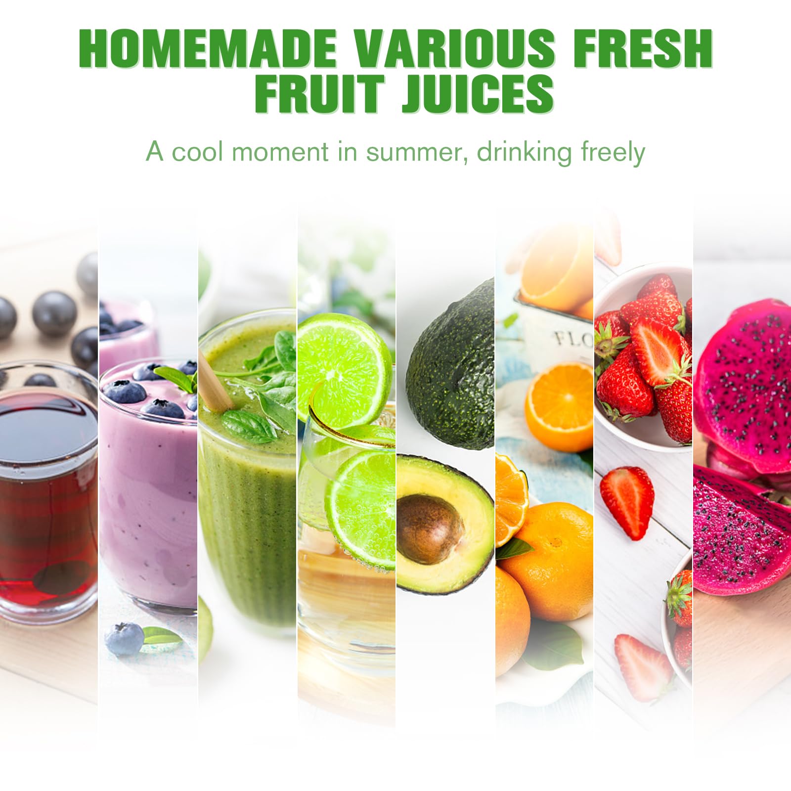 ztarraum clear smoothie bottle showcases vibrant beverages