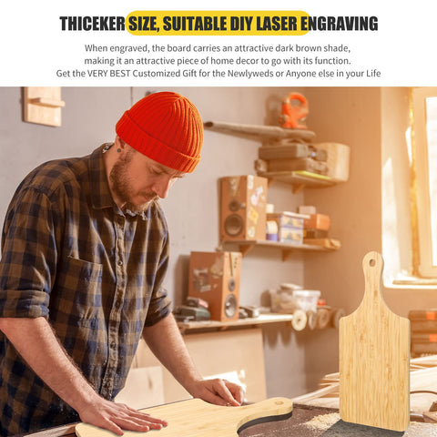 Zubebe board with hanging hole adds easy display and storage.