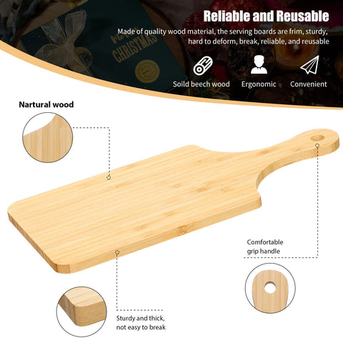 Zubebe bamboo board with laser-friendly surface for personalized gifts.