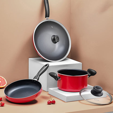 ZUIHUI transparent lid maintains moisture while simmering.