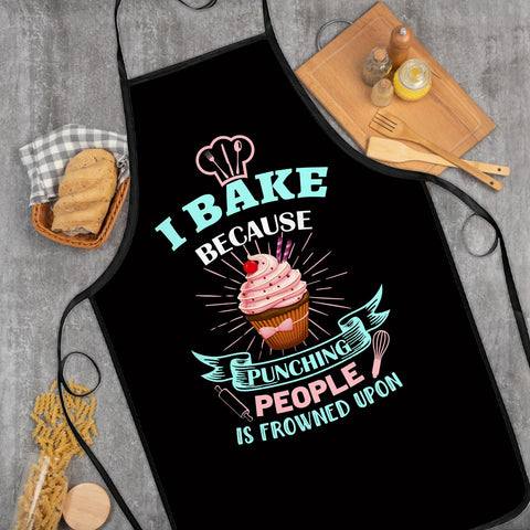 zukmvuh baking apron in use, protecting clothes while cooking and grilling