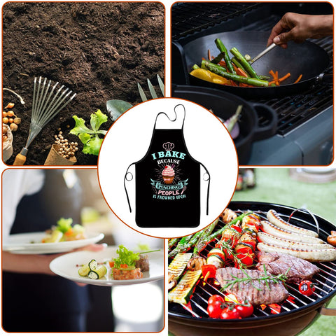 zukmvuh breathable polyester fabric keeps you comfortable during long bakes