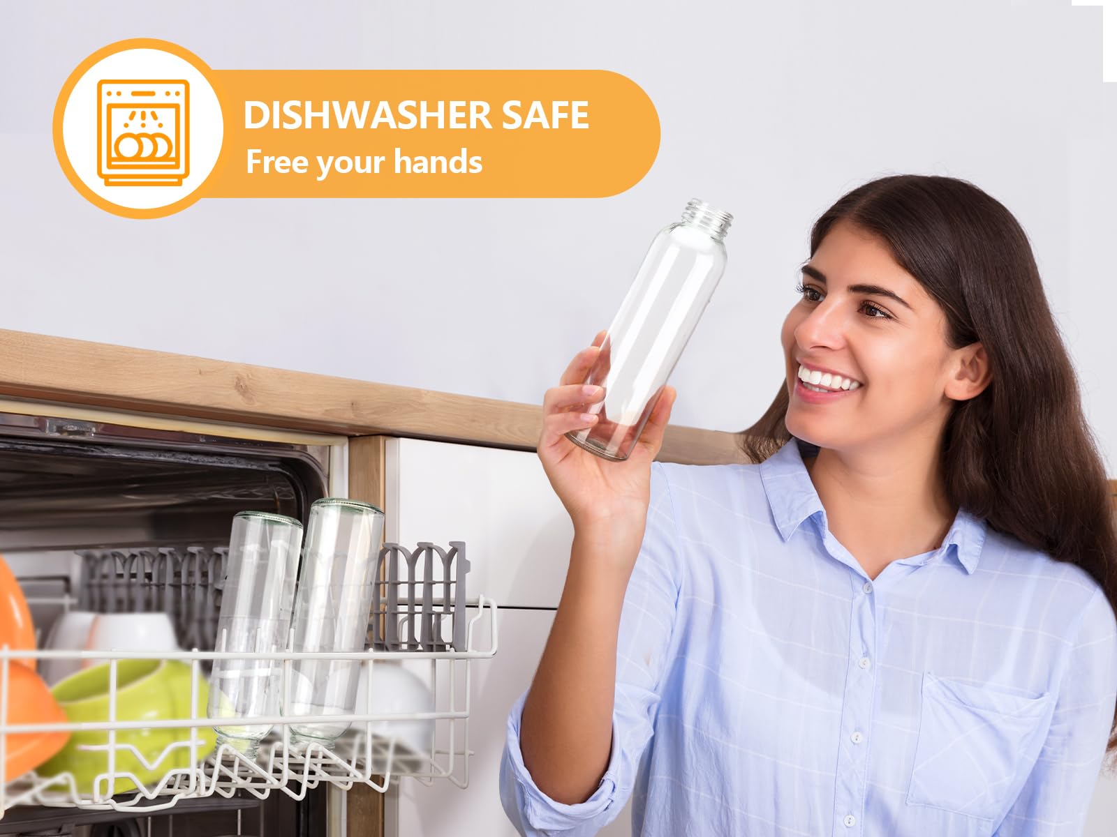 Zukro bottle dishwasher safe for easy cleaning after workouts.