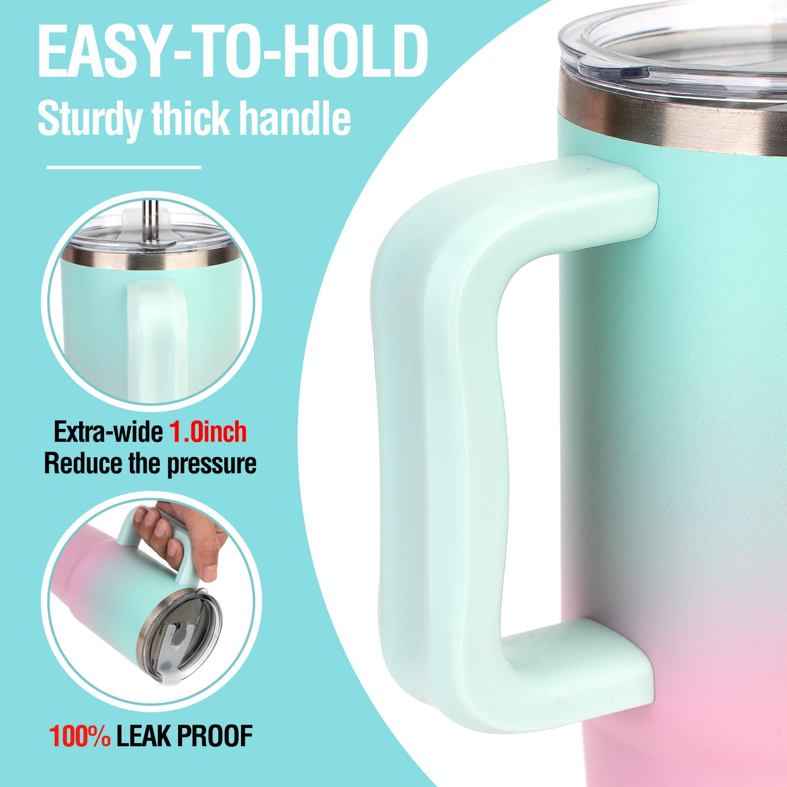 Zukro BPA-free and dishwasher safe for easy daily use.