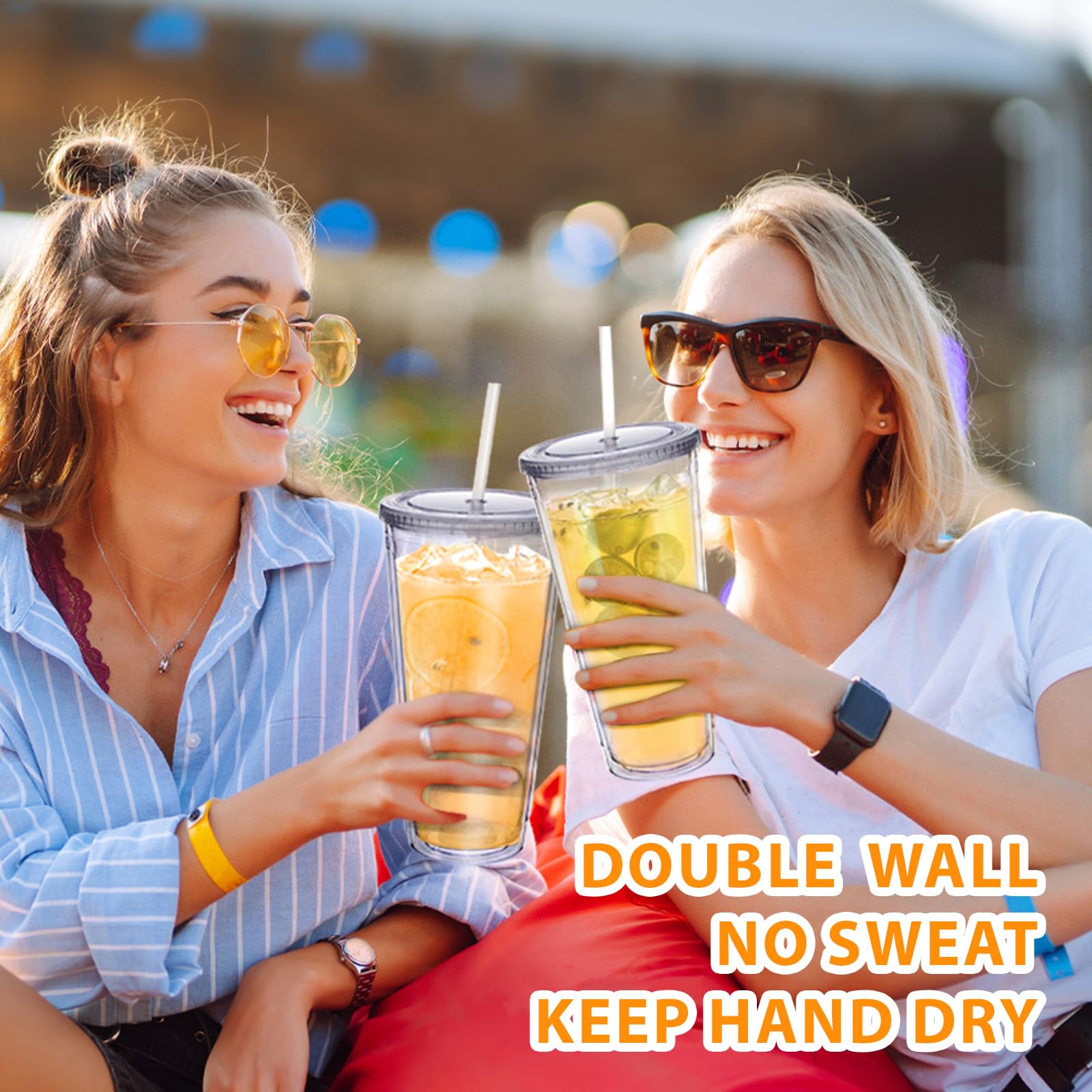 Zukro hands-holding 32oz tumbler for comfortable grip and hydration