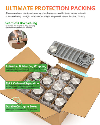 Zukro pour funnel and accessories enable easy transfer of juices and milks
