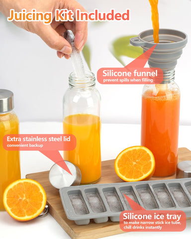 Zukro bottle with ice cubes preserves chill for refreshing drinks