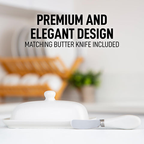 Dishwasher-safe porcelain promises easy cleanup after busy mornings.