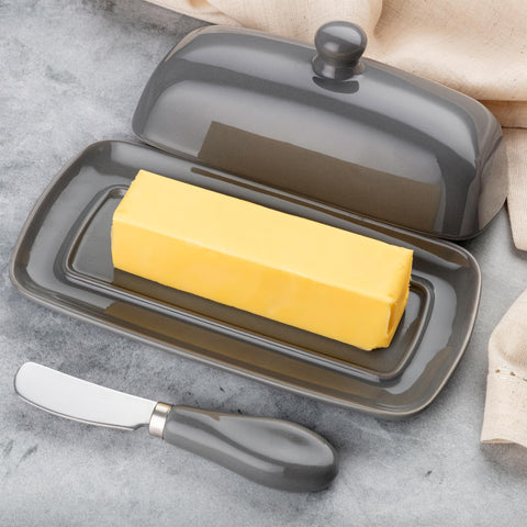 Zulay butter dish makes a thoughtful gift for brunch hosts.