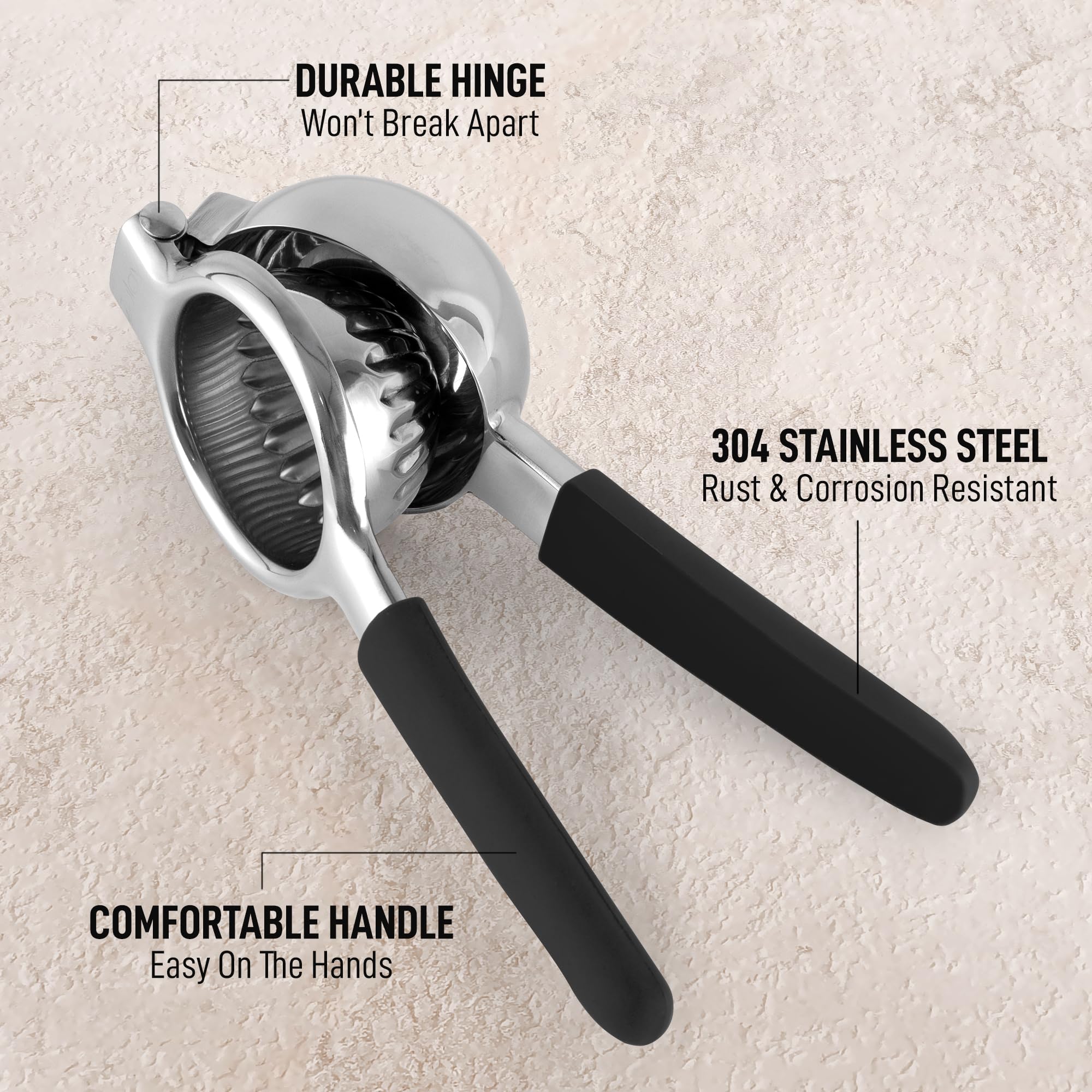 KITCHEN view of Zulay squeezer showing dishwasher-safe design for quick cleanup