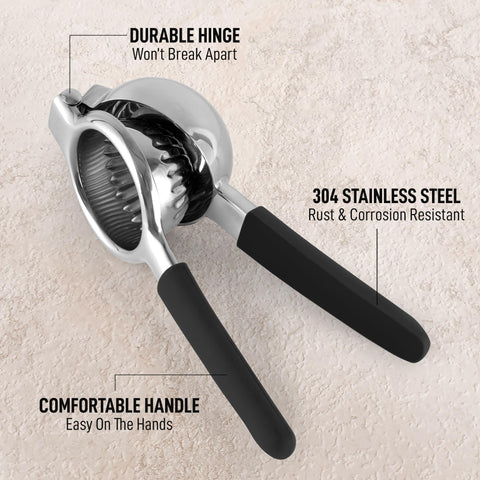 KITCHEN view of Zulay squeezer showing dishwasher-safe design for quick cleanup