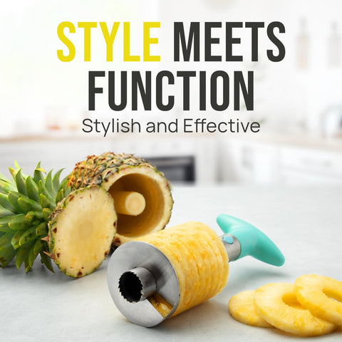 Zulay Kitchen eye removal tool facilitates quick pineapple eye removal.