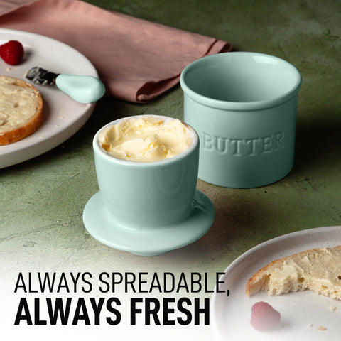 Zulay Kitchen butter knife included for smooth, even spreading