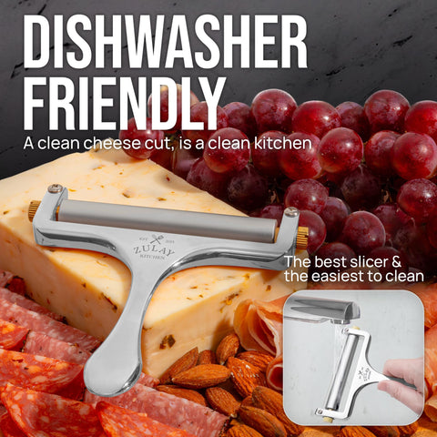 Zulay Kitchen handheld slicer with ergonomic handle for effortless slicing