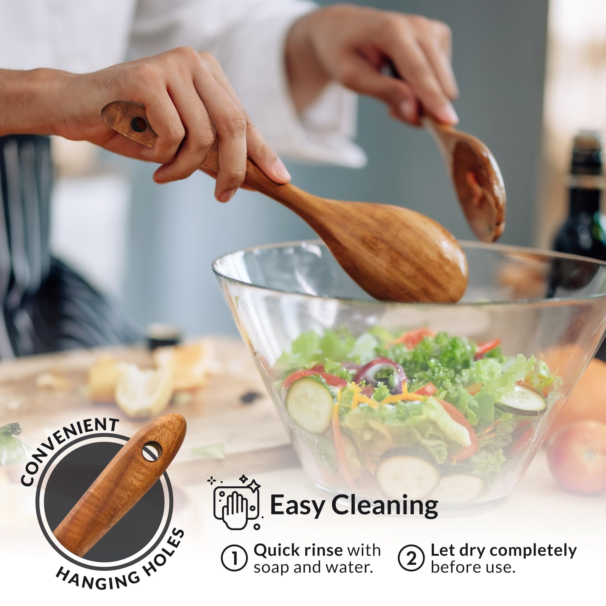Zulay Kitchen turner with ergonomic grip for comfortable cooking.