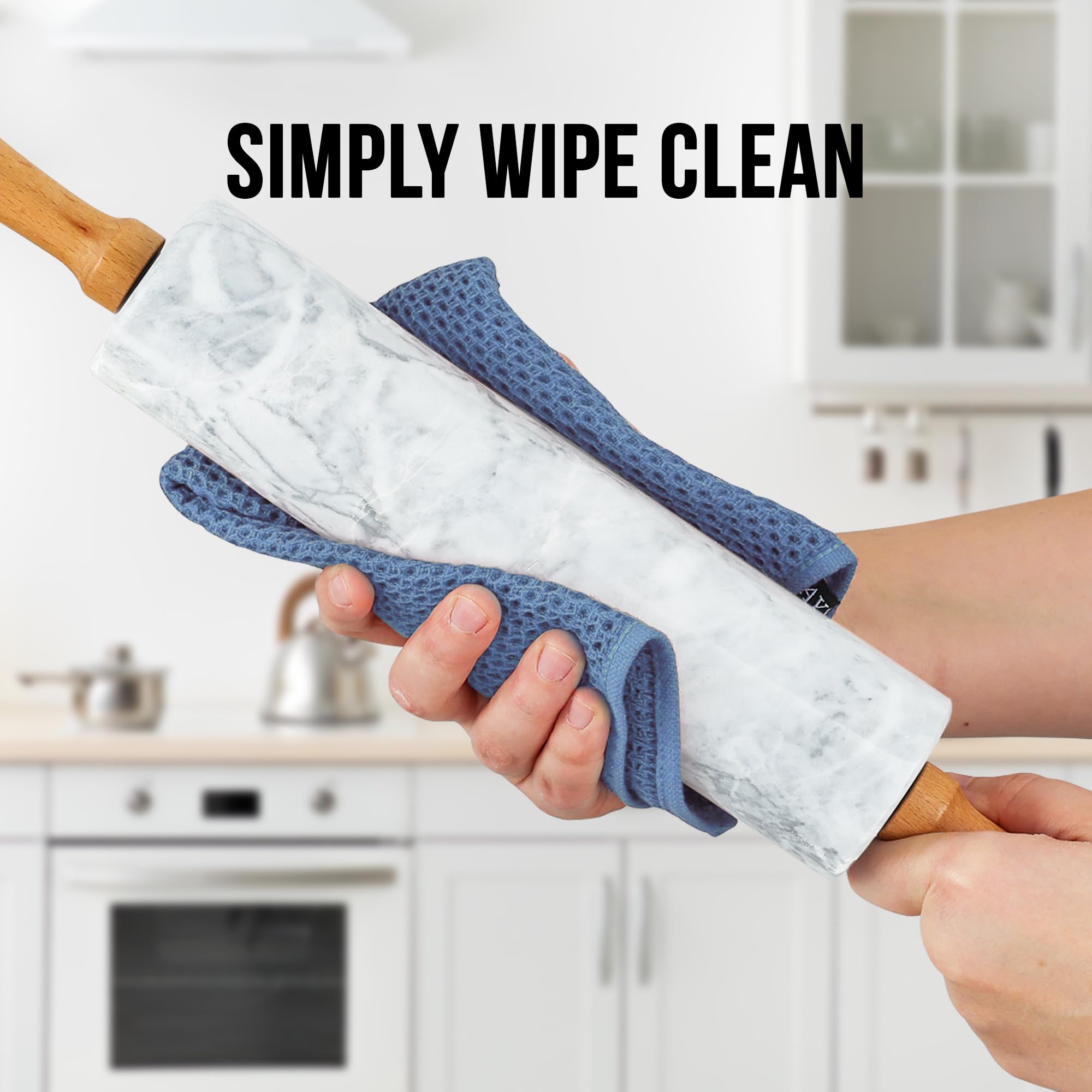 Zulay Kitchen gift-ready rolling pin is a thoughtful present for bakers.