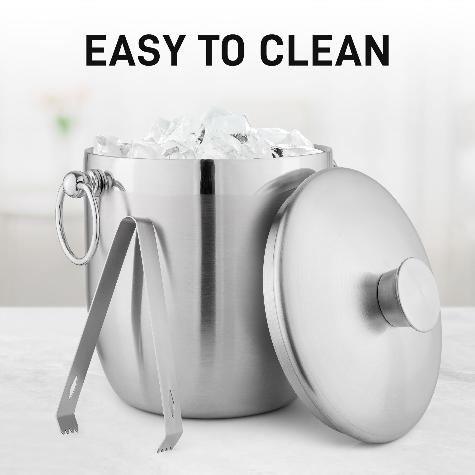 Zulay Kitchen versatile ice bucket for indoor and outdoor use