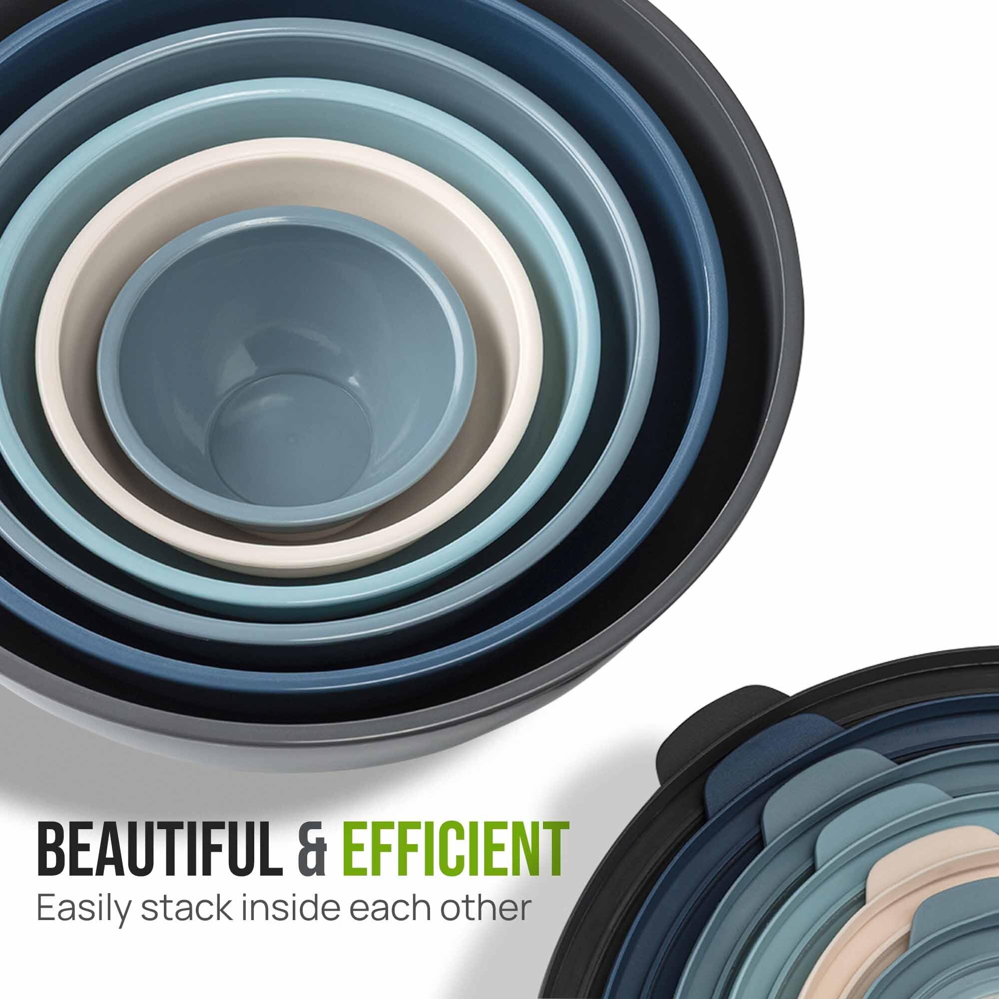 Zulay Kitchen leak-proof lids keep bowls fresh and portable during meal prep.
