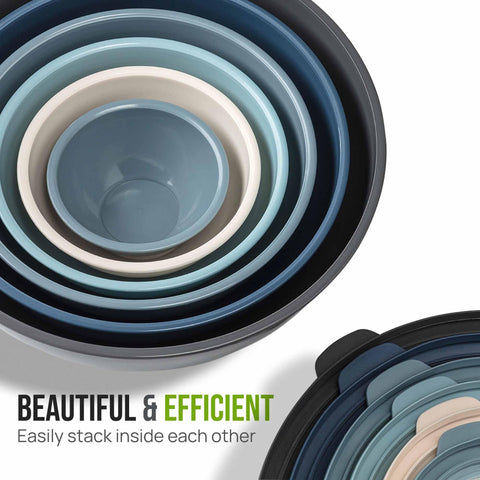 Zulay Kitchen leak-proof lids keep bowls fresh and portable during meal prep.