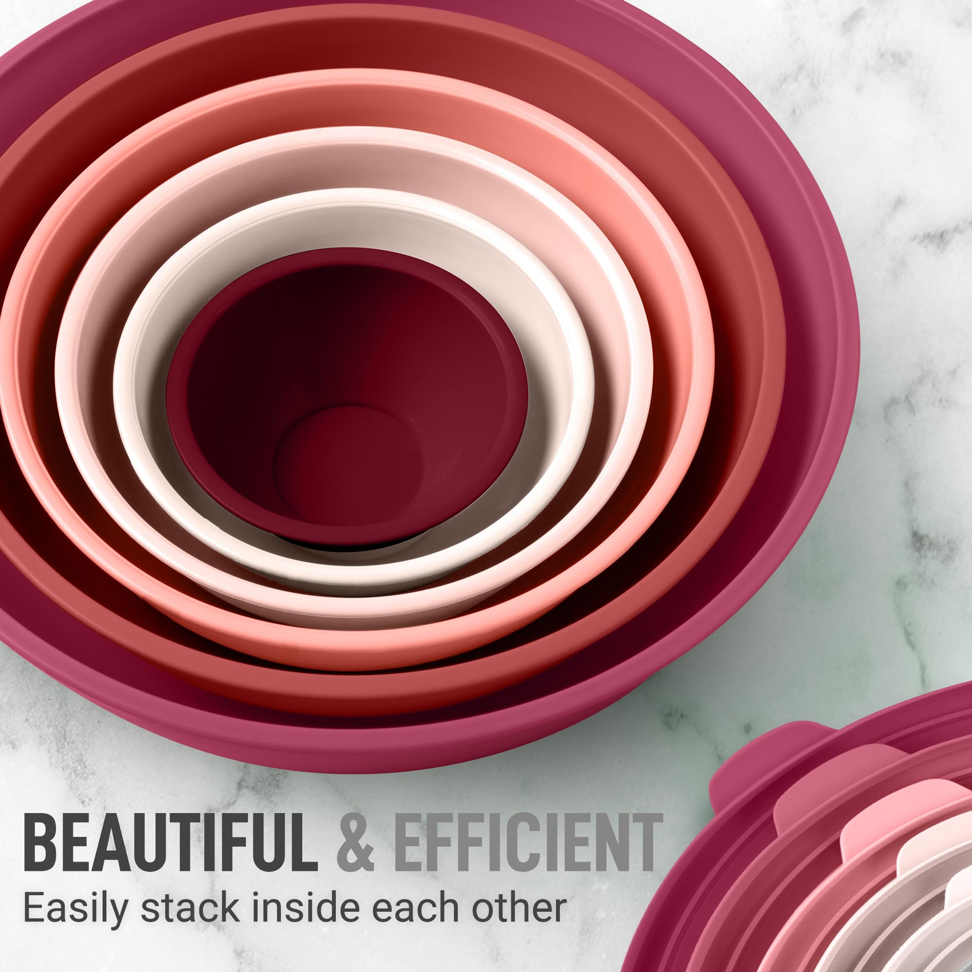 Zulay Kitchen leak-proof lids showing tight seal for freshness and spill prevention.