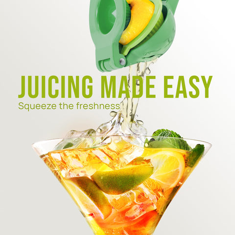 Zulay Kitchen squeezer with seed filter bottom keeps pulp out.