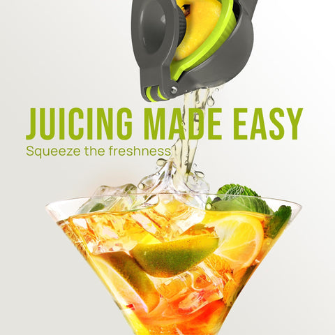 Zulay Kitchen 2-in-1 squeezer ergonomic handle for comfortable juice