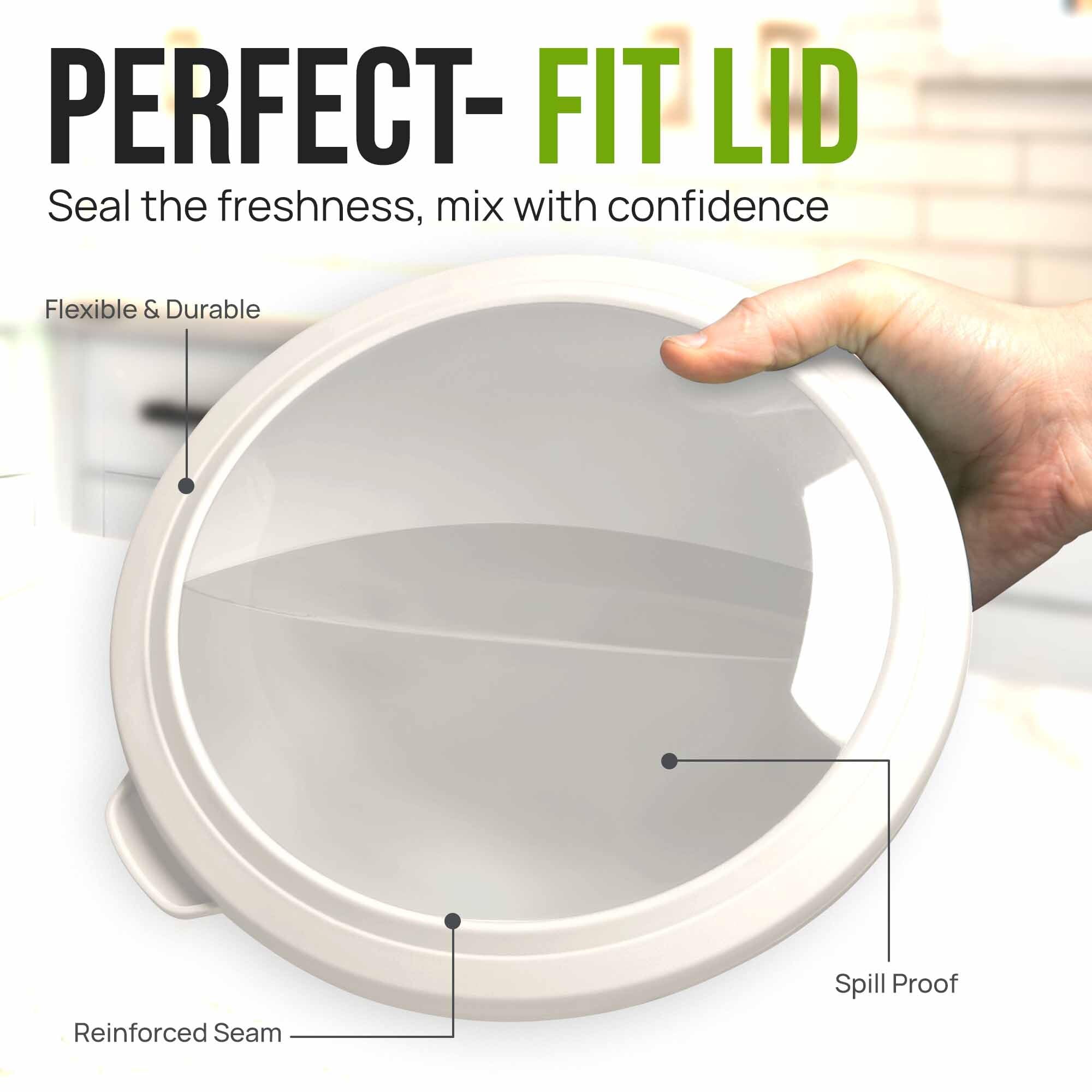 Zulay Kitchen microwave-safe bowl ready for quick heating