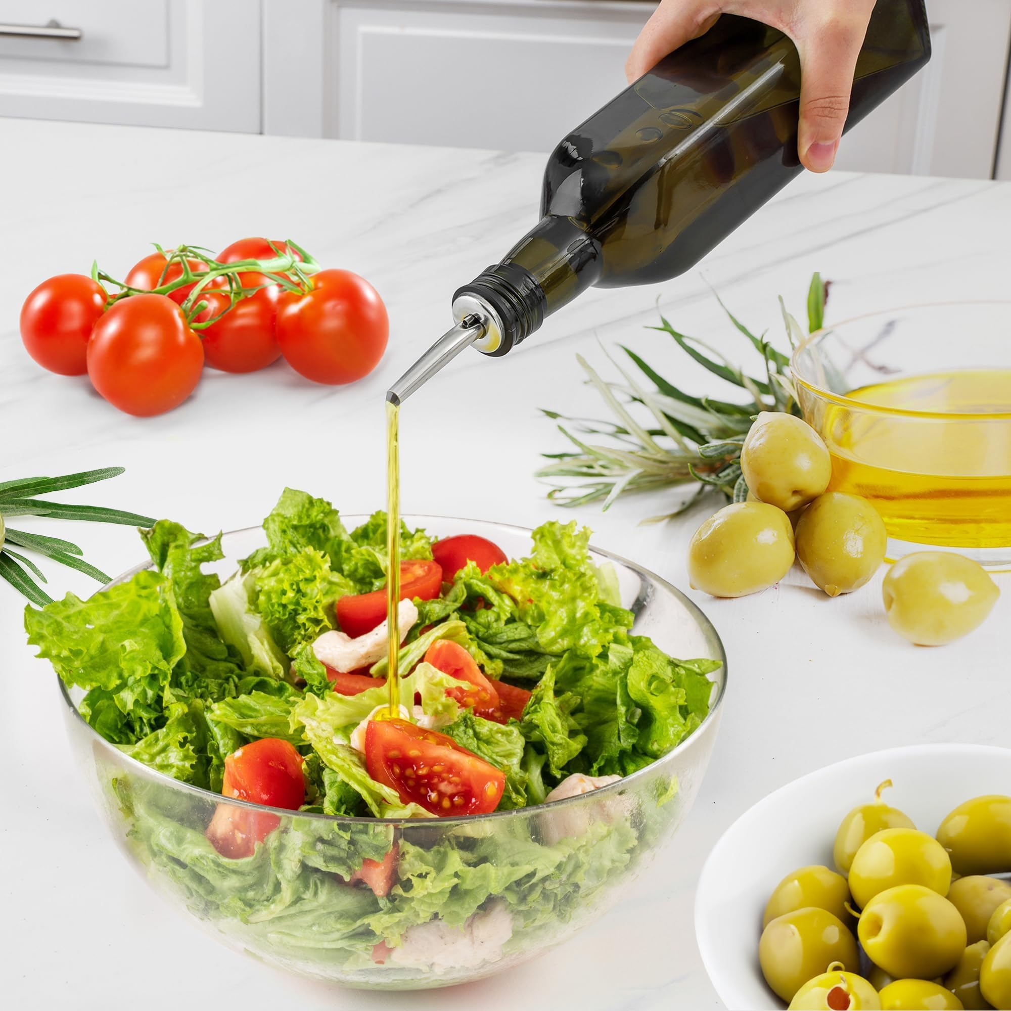 Zulay Kitchen inner cork airtight seal for freshness.